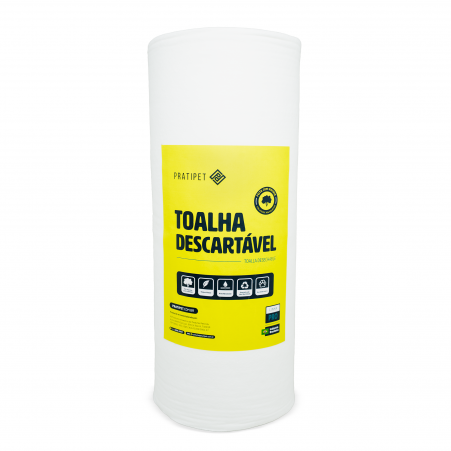 Rolo: 45x80cm com 100 toalhas